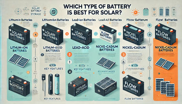 Which Type of Battery is Best for Solar? - Solar Charging Battery