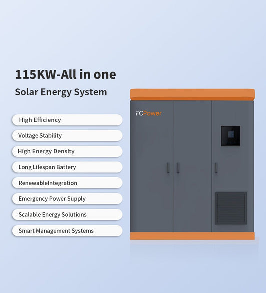 100KW High Voltage Energy Power System Lithium Battery All One System - Solar Charging Battery